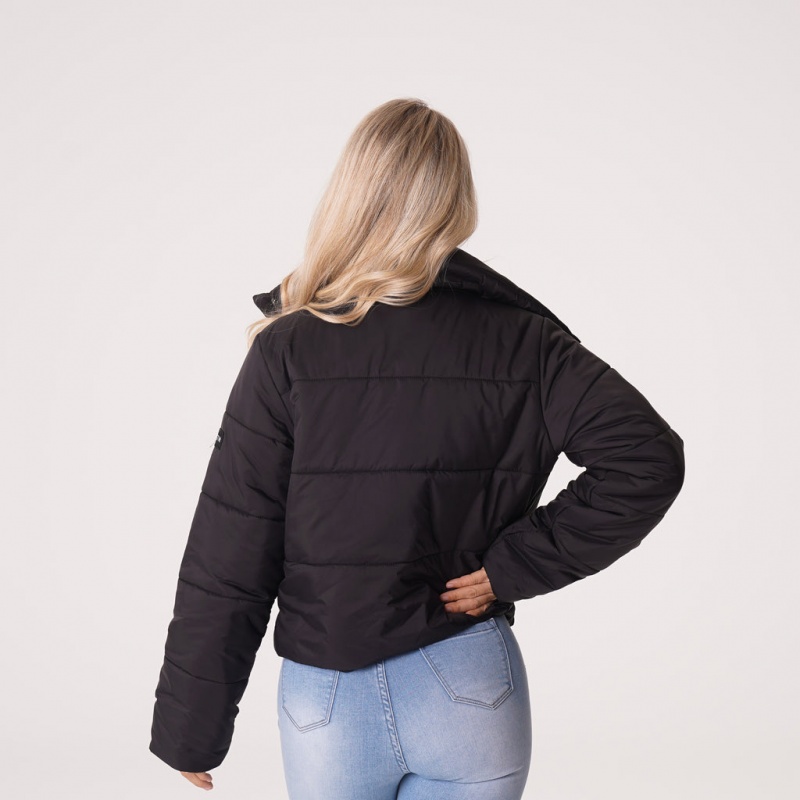 Kurtka Damskie NVGTN Zimowe Nights Puffer Czarne | NVGTN PL-40VRAZLHJ